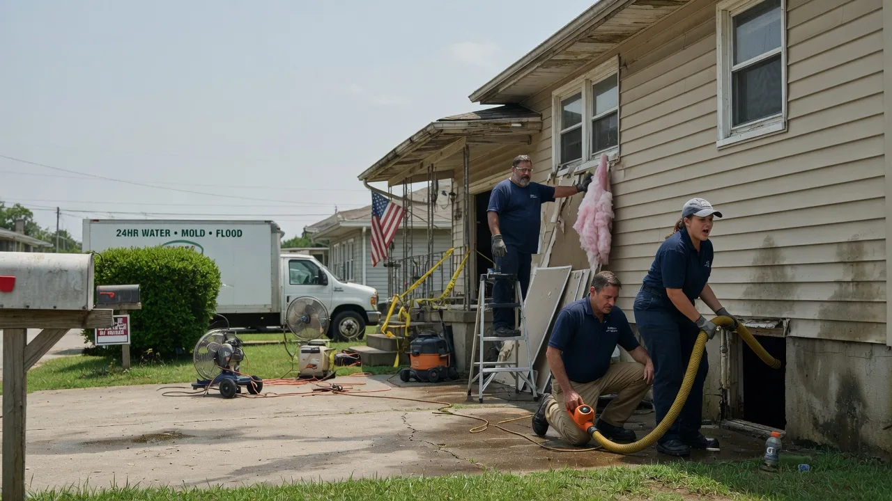 Water Damage Repair in New Salem, IL near me